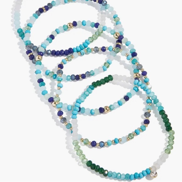 BaubleBar Jewelry - NWT BaubleBar Kallen Set of 5 Bracelets